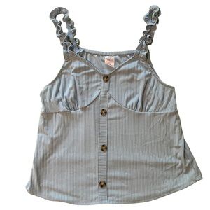 Cute Baby Blue Tank Top